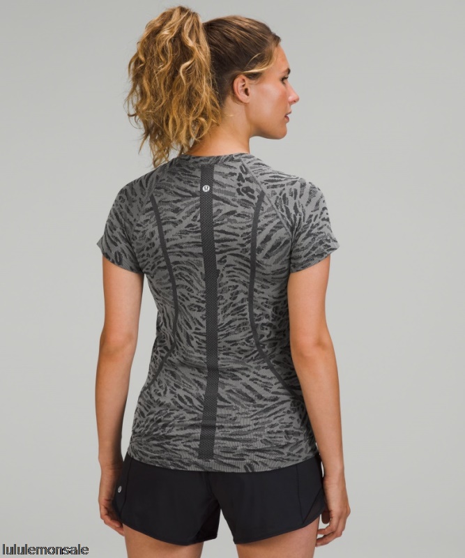 Lululemon Damen DELULU152 | Primal Clash Black Swift Tech Kurzarmshirt 20